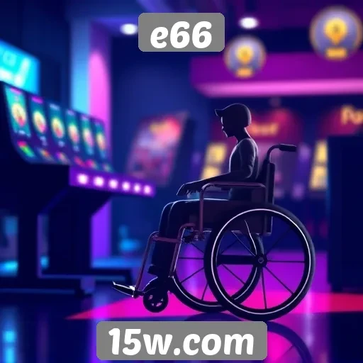 Acessibilidade no e66 melhora experiência de jogadores